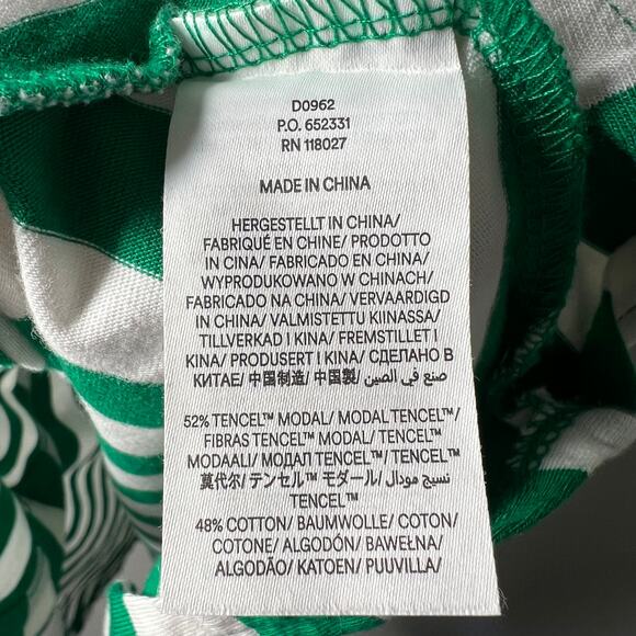 Boden Green Stripe Libby Jersey Shirt Dress Size 0 - Picture 4 of 9